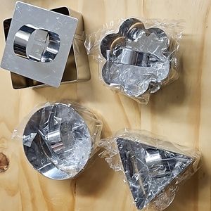 Stainless steel mousse cake rings